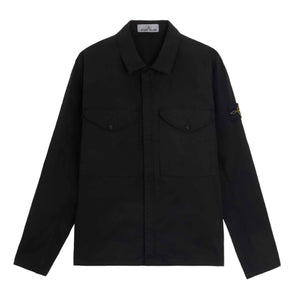 Stone Island SUPIMA® Cotton Twill Stretch - TC Overshirt in BlackOvershirtStone IslandDPUS8056246067323SStone Island SUPIMA® Cotton Twill Stretch - TC Overshirt in Black