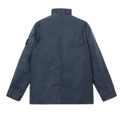 [Stone Island] Waxed Pigment Cotton Tela Field JacketCoats & JacketsStone IslandDPUS Designer Outlet8053819396989Navy BlueM[Stone Island] Waxed Pigment Cotton Tela Field Jacket