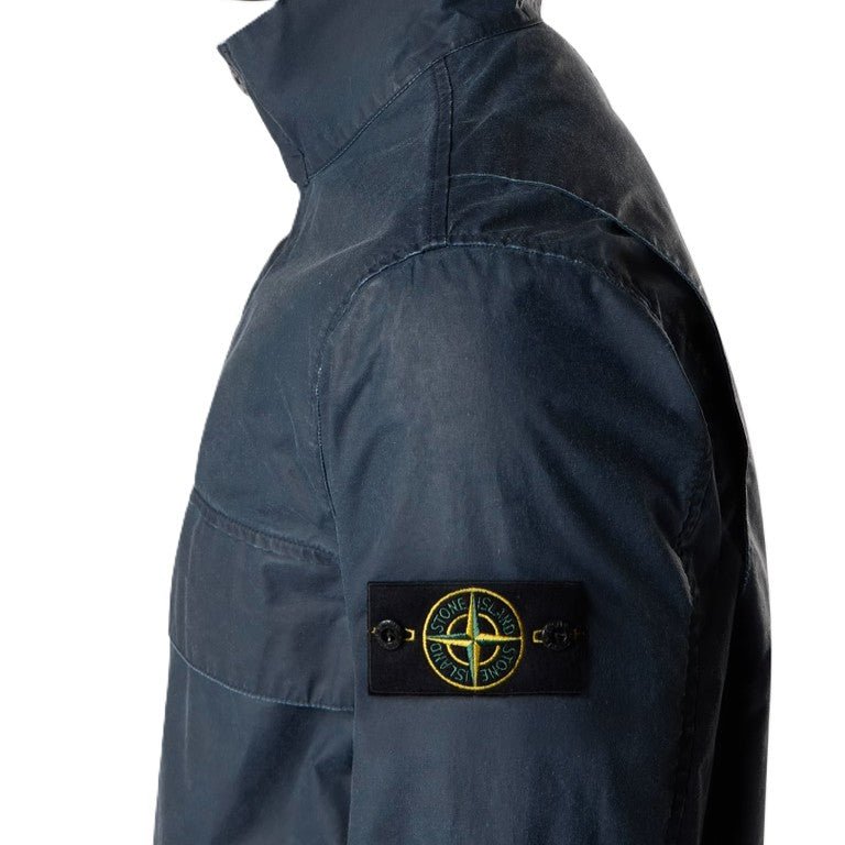 [Stone Island] Waxed Pigment Cotton Tela Field JacketCoats & JacketsStone IslandDPUS Designer Outlet8053819396989Navy BlueM[Stone Island] Waxed Pigment Cotton Tela Field Jacket