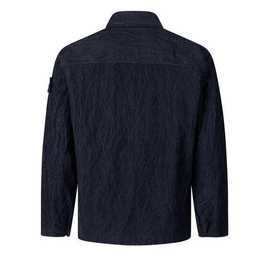 Stone Island Wrinkled Corduroy 500 - TC Overshirt in NavyOvershirtStone IslandDPUS Designer Outlet8053813435691SStone Island Wrinkled Corduroy 500 - TC Overshirt in Navy