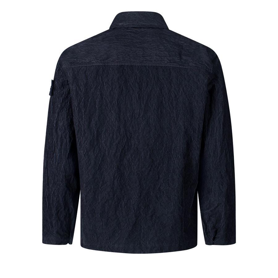 Stone Island Wrinkled Corduroy 500 - TC Overshirt in NavyOvershirtStone IslandDPUS Designer Outlet8053813435691SStone Island Wrinkled Corduroy 500 - TC Overshirt in Navy