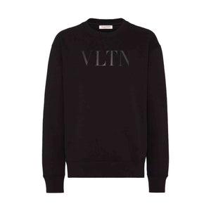 Valentino VLTN Logo Print Sweatshirt in BlackSweatshirtsValentinoDPUS8052962090621SValentino VLTN Logo Print Sweatshirt in Black