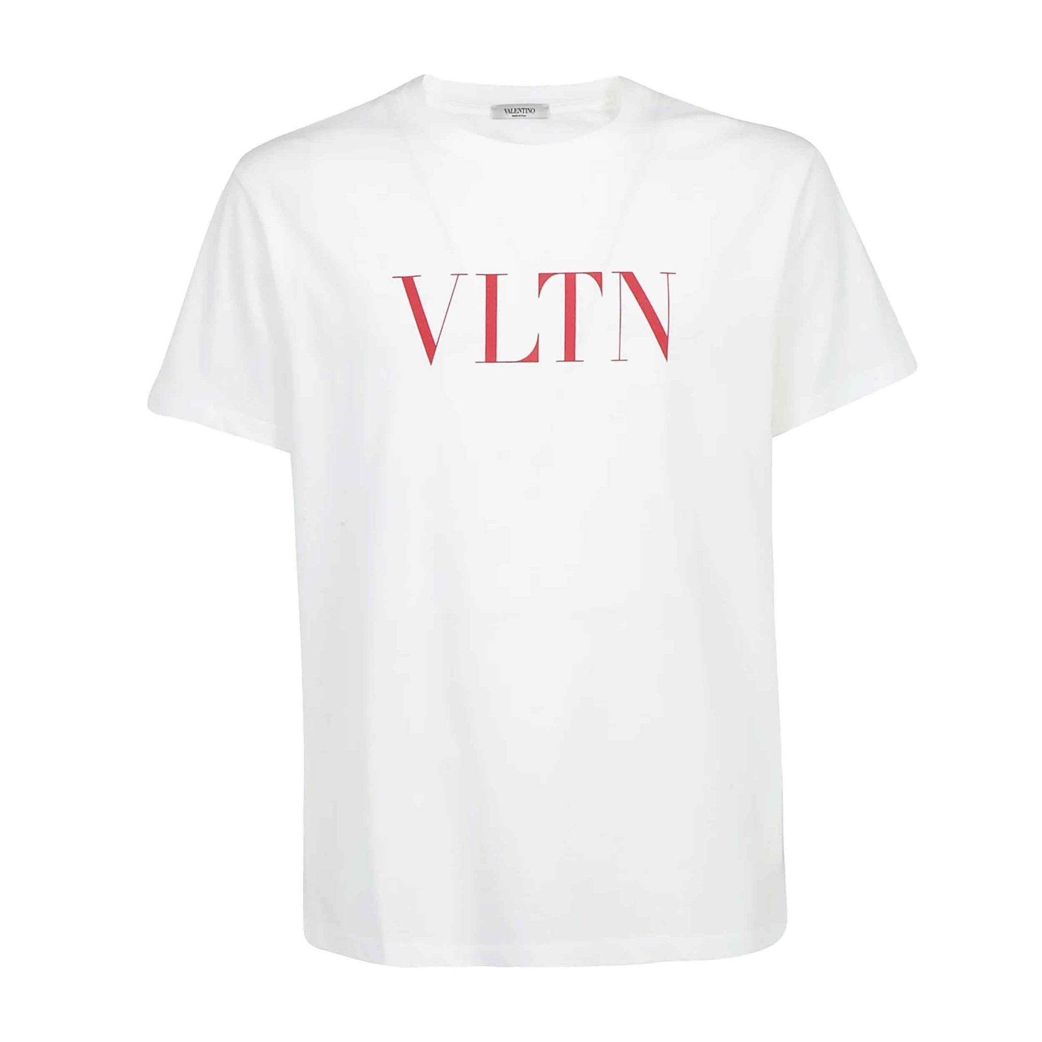 Valentino VLTN Logo Print T-Shirt in WhiteT-ShirtsValentinoDPUS Designer Outlet8052962883049SValentino VLTN Logo Print T-Shirt in White