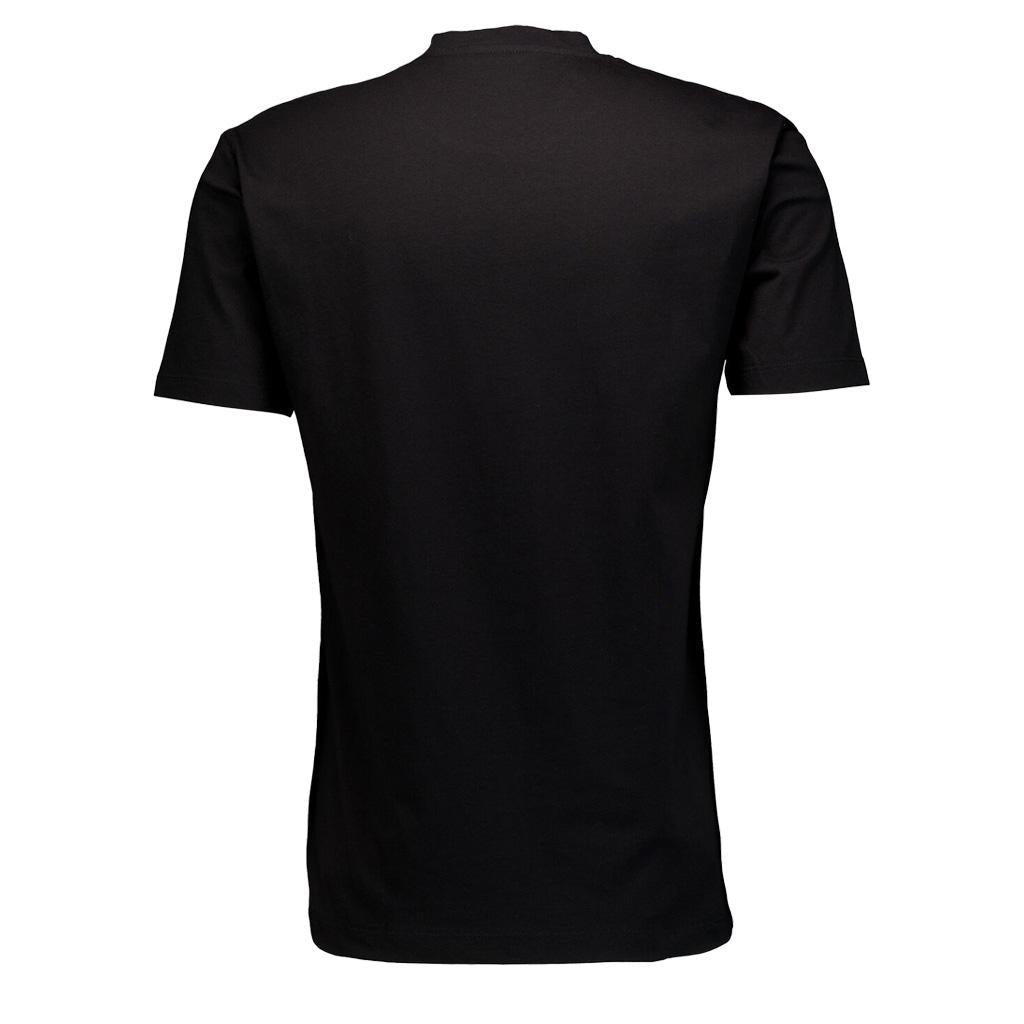 Versace Medusa Portrait T-Shirt in Black