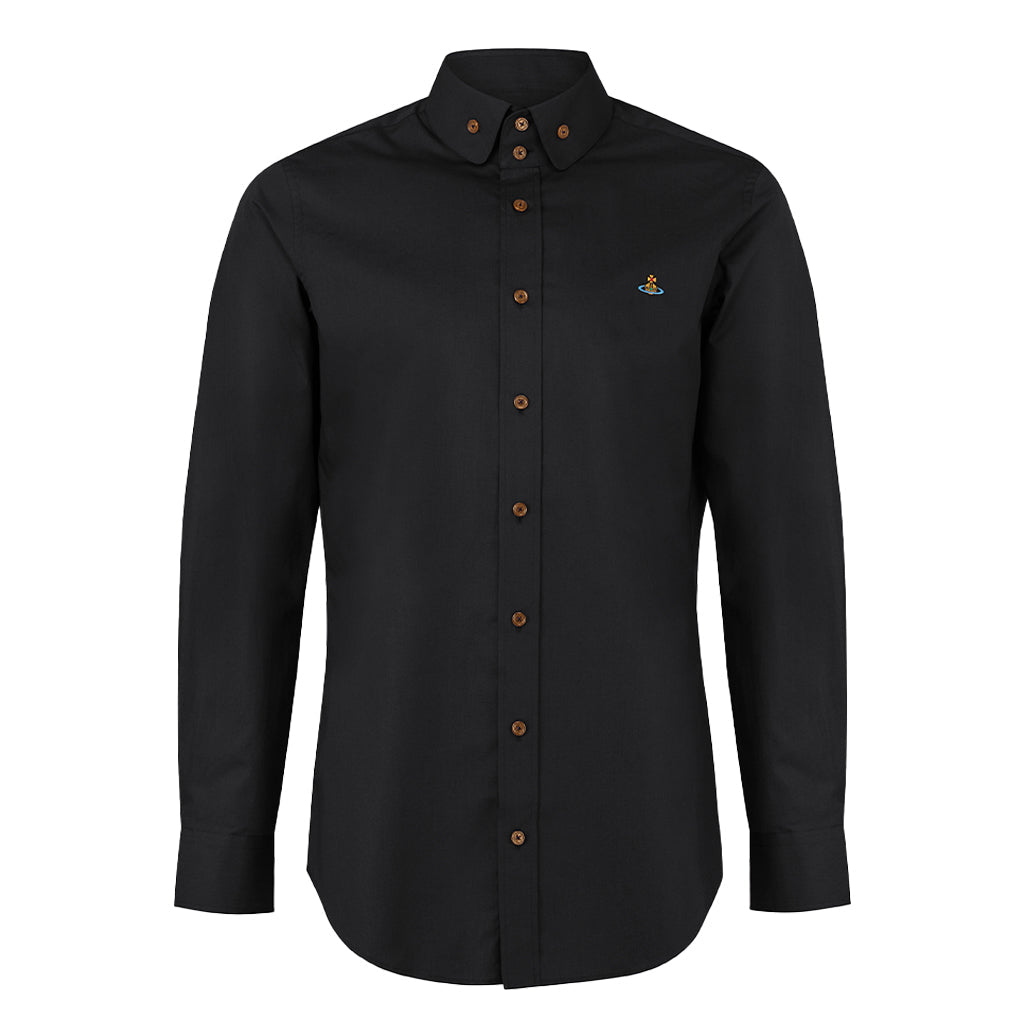 Vivienne Westwood 2 Button Krall ShirtShirtsVivienne WestwoodDPUS Designer Outlet24010005-W009Q-N401-468053195411924Black46Vivienne Westwood 2 Button Krall Shirt