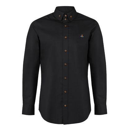 Vivienne Westwood 2 Button Krall ShirtShirtsVivienne WestwoodDPUS Designer Outlet24010005-W009Q-N401-468053195411924Black46Vivienne Westwood 2 Button Krall Shirt
