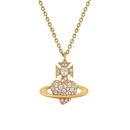 Vivienne Westwood Agnatha Bas Relief PendantJewelleryVivienne WestwoodDPUS Designer Outlet8053195229703Gold/White CzVivienne Westwood Agnatha Bas Relief Pendant