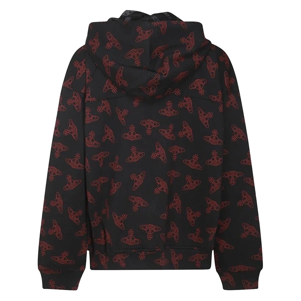 Vivienne Westwood All Over Orb Hoodie in Black/ RedVivienne WestwoodDPUS Designer Outlet165169501567XXSVivienne Westwood All Over Orb Hoodie in Black/ Red
