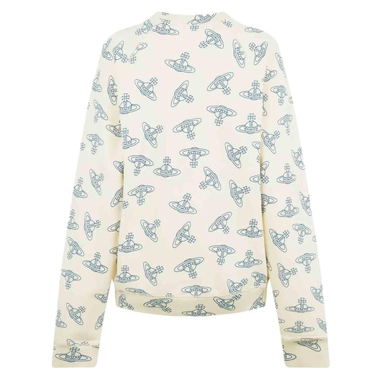 Vivienne Westwood All Over Orb Raglan SweatshirtSweatshirtsVivienne WestwoodDPUS Designer Outlet044368346790CreamSVivienne Westwood All Over Orb Raglan Sweatshirt