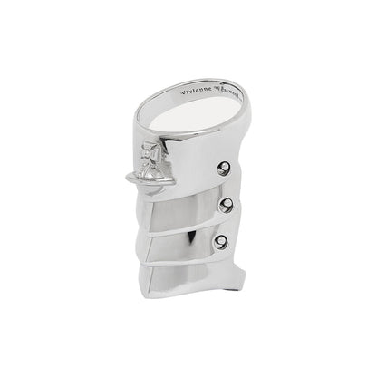 Vivienne Westwood Armour RingJewelleryVivienne WestwoodDPUS Designer Outlet8050889141143PlatinumMVivienne Westwood Armour Ring