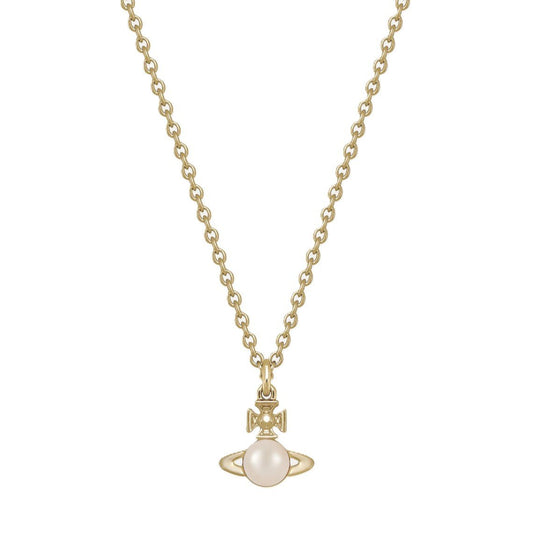 Vivienne Westwood Balbina PendantJewelleryVivienne WestwoodDPUS Designer Outlet8050889134633Platinum/Cream PearlVivienne Westwood Balbina Pendant