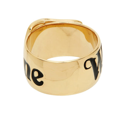 Vivienne Westwood Belt Ring in Gold / Black EnamelJewelleryDPUS Designer OutletDPUS Designer Outlet8050889867531SVivienne Westwood Belt Ring in Gold / Black Enamel