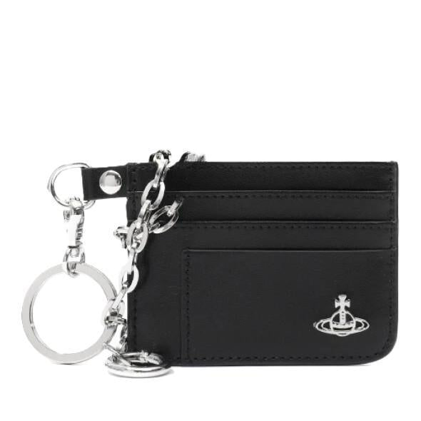 Vivienne Westwood Card Holder Flat Chain in BlackAccessoriesVivienne WestwoodDPUS Designer Outlet8053195233830Vivienne Westwood Card Holder Flat Chain in Black