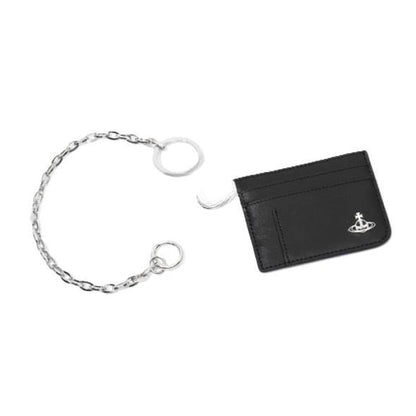 Vivienne Westwood Card Holder Flat Chain in BlackAccessoriesVivienne WestwoodDPUS Designer Outlet8053195233830Vivienne Westwood Card Holder Flat Chain in Black