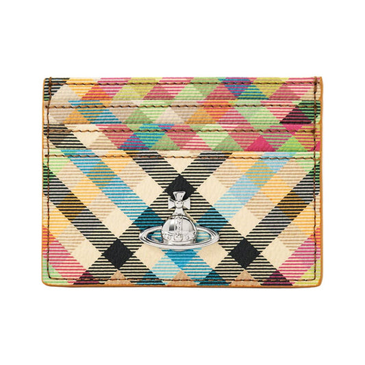 [Vivienne Westwood] Card Holder FlatWalletsVivienne WestwoodDPUS Designer Outlet8053195383597Heather Plaid[Vivienne Westwood] Card Holder Flat