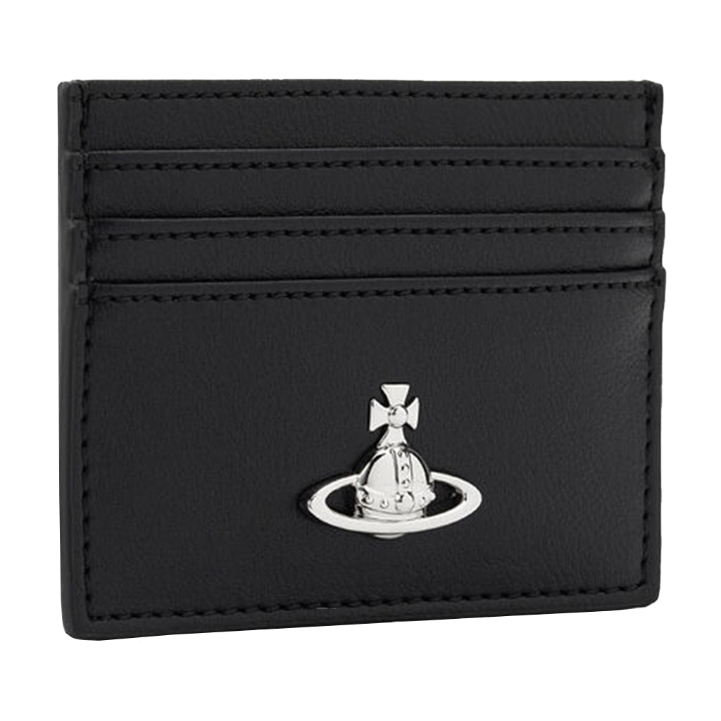 [Vivienne Westwood] Card Holder FlatWalletsVivienne WestwoodDPUS Designer Outlet8053195383863Black Smooth[Vivienne Westwood] Card Holder Flat