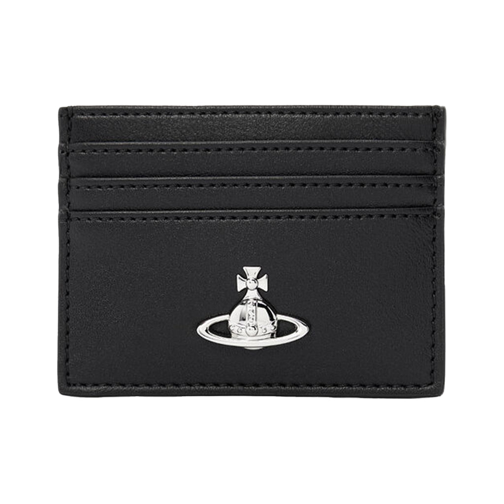 [Vivienne Westwood] Card Holder FlatWalletsVivienne WestwoodDPUS Designer Outlet8053195383863Black Smooth[Vivienne Westwood] Card Holder Flat