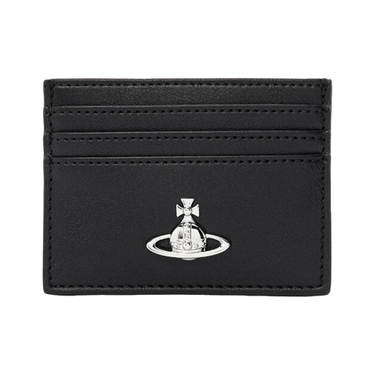 [Vivienne Westwood] Card Holder FlatWalletsVivienne WestwoodDPUS Designer Outlet8053195383863Black Smooth[Vivienne Westwood] Card Holder Flat