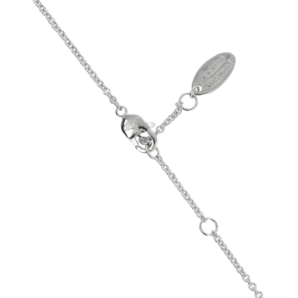 Vivienne Westwood Carmela Bas Relief PendantJewelleryVivienne WestwoodDPUS Designer Outlet8050889641759Platinum/White CzVivienne Westwood Carmela Bas Relief Pendant