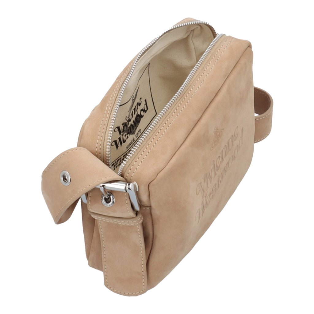 Vivienne Westwood Carrie Camera BagBagsVivienne WestwoodDPUS Designer Outlet8053195378777BeigeVivienne Westwood Carrie Camera Bag