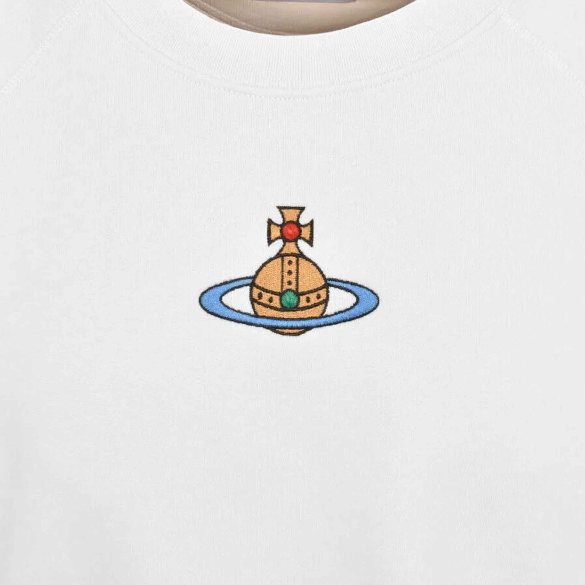Vivienne Westwood ヴィヴィアンウエストウッド ORB LOGO SWEATSHIRT/刺繍 ロゴ トレーナー スウェット  ユニセックス/3I010004 J006O P001