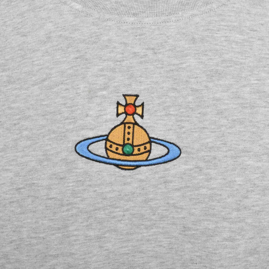 Vivienne Westwood Centre Orb Sweat in Grey