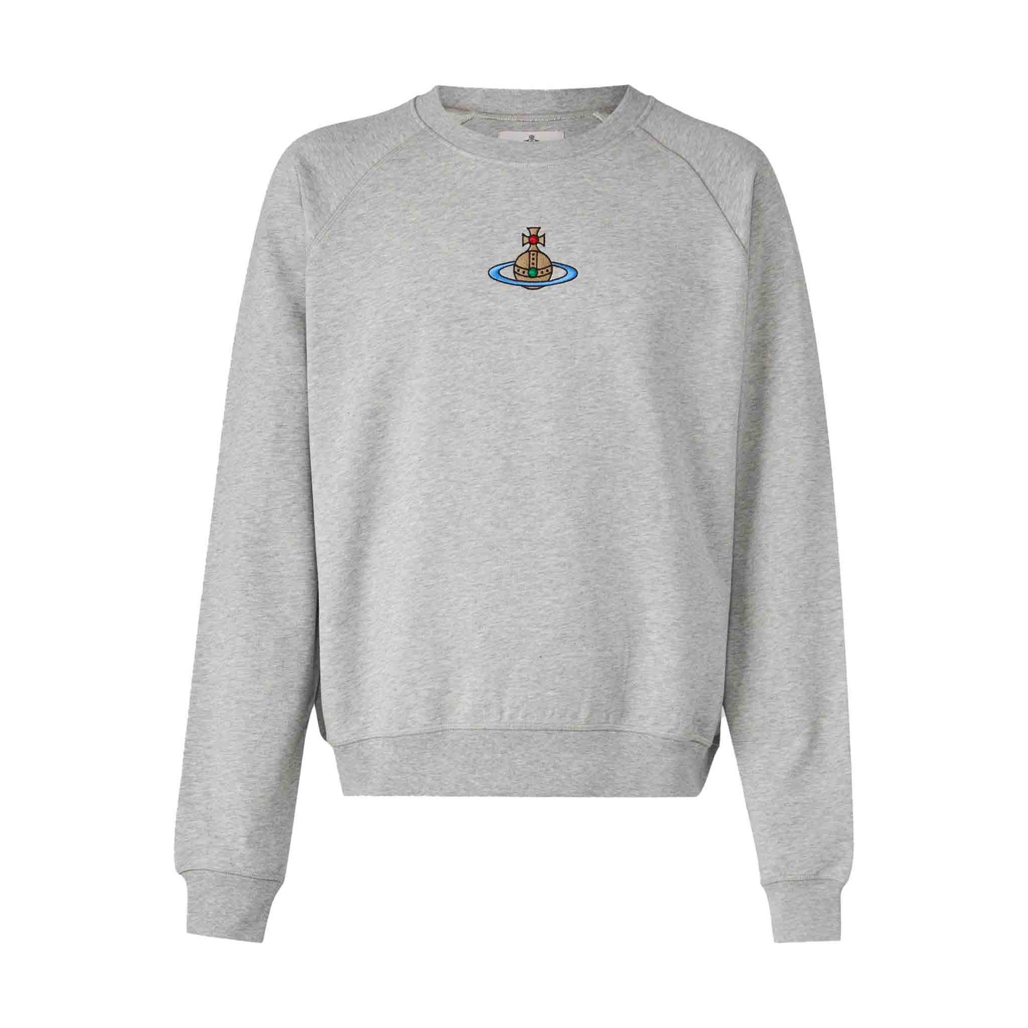 Vivienne Westwood Centre Orb Sweat in Grey