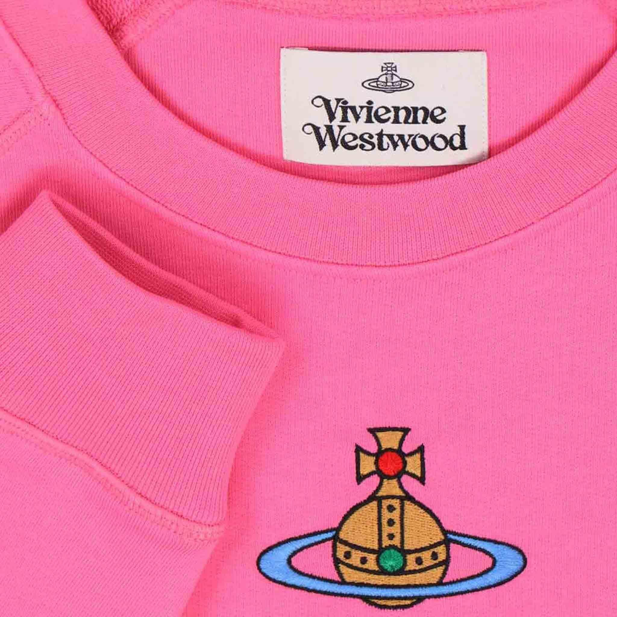 Vivienne Westwood Centre Orb Sweat in Pink