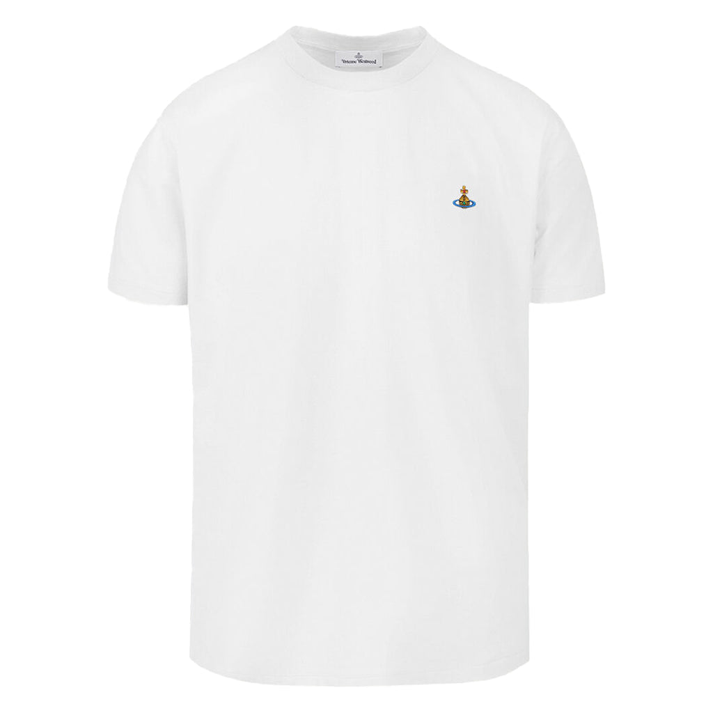 Vivienne Westwood Classic T-Shirt Multicolor OrbT-ShirtVivienne WestwoodDPUS Designer OutletWhiteXXSVivienne Westwood Classic T-Shirt Multicolor Orb