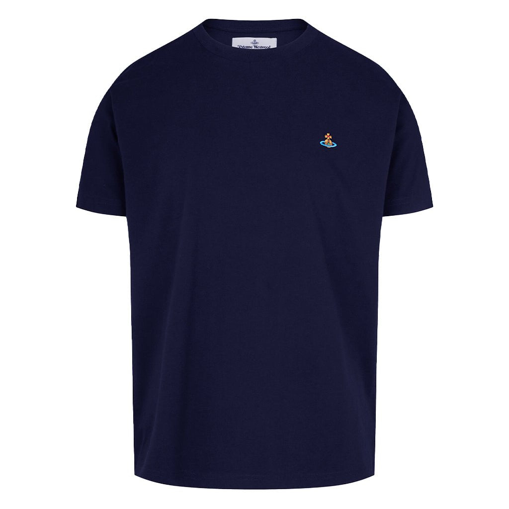 Vivienne Westwood Classic T-Shirt Multicolour OrbT-ShirtVivienne WestwoodDPUS Designer Outlet3G010013-J00BL-K410-S8053195578641NavySVivienne Westwood Classic T-Shirt Multicolour Orb
