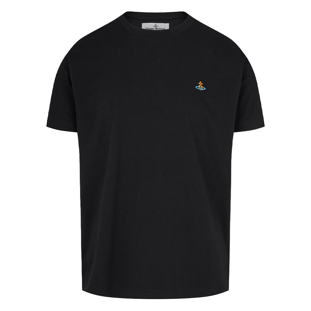 Vivienne Westwood Classic T-Shirt Multicolour OrbT-ShirtVivienne WestwoodDPUS Designer Outlet3G010013-J00BL-N401-S8053195578795BlackSVivienne Westwood Classic T-Shirt Multicolour Orb