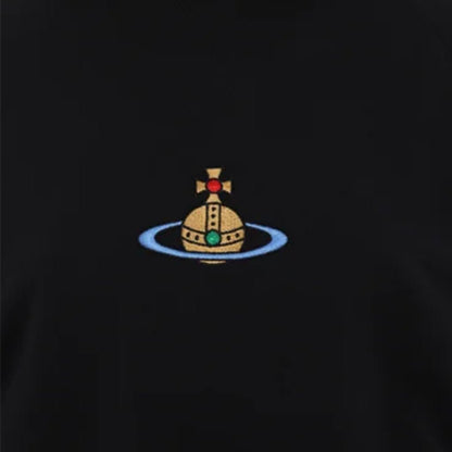 Vivienne Westwood Embroidered Centre Orb Raglan Cropped SweatshirtSweatshirtsVivienne WestwoodDPUS Designer Outlet044364952520Black2XSVivienne Westwood Embroidered Centre Orb Raglan Cropped Sweatshirt