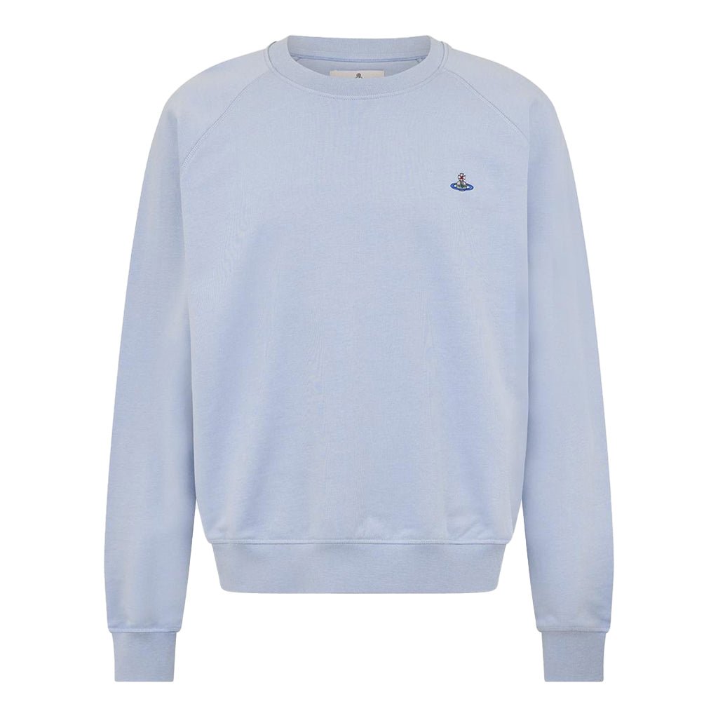 Vivienne Westwood Embroidered Silver Orb Classic SweatshirtSweatshirtsVivienne WestwoodDPUS Designer Outlet044365709932NavyLVivienne Westwood Embroidered Silver Orb Classic Sweatshirt