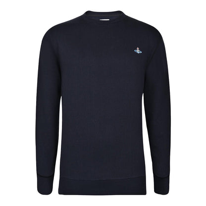 Vivienne Westwood Embroidered Silver Orb Classic SweatshirtSweatshirtsVivienne WestwoodDPUS Designer Outlet044365709932NavyLVivienne Westwood Embroidered Silver Orb Classic Sweatshirt