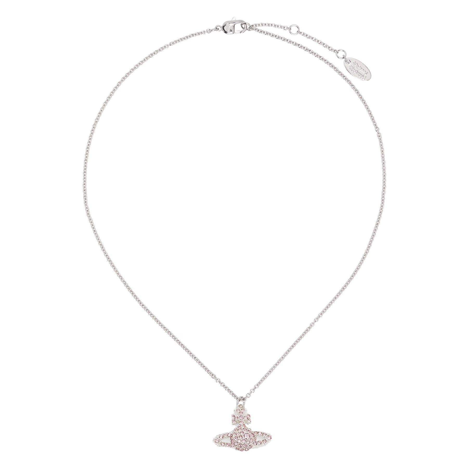 Vivienne Westwood Grace Bas Relief Pendant in Platinum / Light Amethyst CrystalVivienne WestwoodDPUS Designer Outlet8053195237463Vivienne Westwood Grace Bas Relief Pendant in Platinum / Light Amethyst Crystal