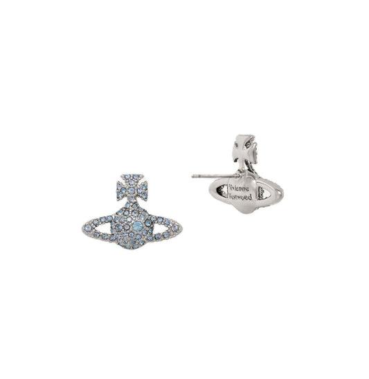Vivienne Westwood Grace Bas Relief Stud EarringsJewelleryVivienne WestwoodDPUS Designer Outlet8053195400584Platinum/Vitrail Light CrystalVivienne Westwood Grace Bas Relief Stud Earrings