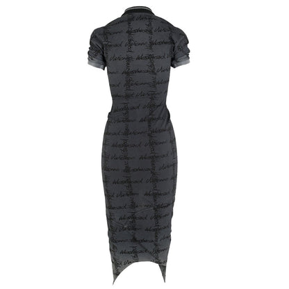 Vivienne Westwood Grafitti Polo Pulling DressDressVivienne WestwoodDPUS Designer Outlet044363630337GreyXSVivienne Westwood Grafitti Polo Pulling Dress