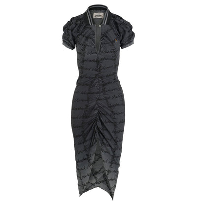 Vivienne Westwood Grafitti Polo Pulling DressDressVivienne WestwoodDPUS Designer Outlet044363630337GreyXSVivienne Westwood Grafitti Polo Pulling Dress