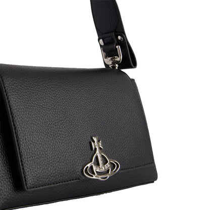 Vivienne Westwood Hazel Medium Handbag in BlackVivienne WestwoodDPUS Designer Outlet8050889911074Vivienne Westwood Hazel Medium Handbag in Black
