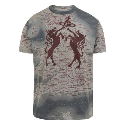 [Vivienne Westwood] Horses Classic T-ShirtT-ShirtVivienne WestwoodDPUS Designer OutletGrey MelangeXXS[Vivienne Westwood] Horses Classic T-Shirt