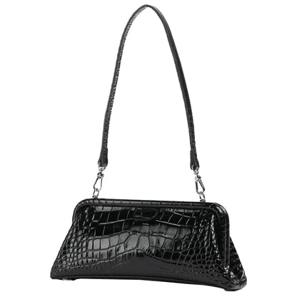 Vivienne Westwood Jane Frame PurseBagsVivienne WestwoodDPUS Designer Outlet8053195383092Black Embossed CrocVivienne Westwood Jane Frame Purse
