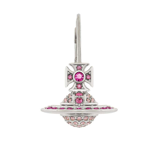 Vivienne Westwood Kika Orb Pendant in Platinum / Fuchsia, Vintage Rose, Rose CJewelleryVivienne WestwoodDPUS Designer Outlet8053195234899Vivienne Westwood Kika Orb Pendant in Platinum / Fuchsia, Vintage Rose, Rose C