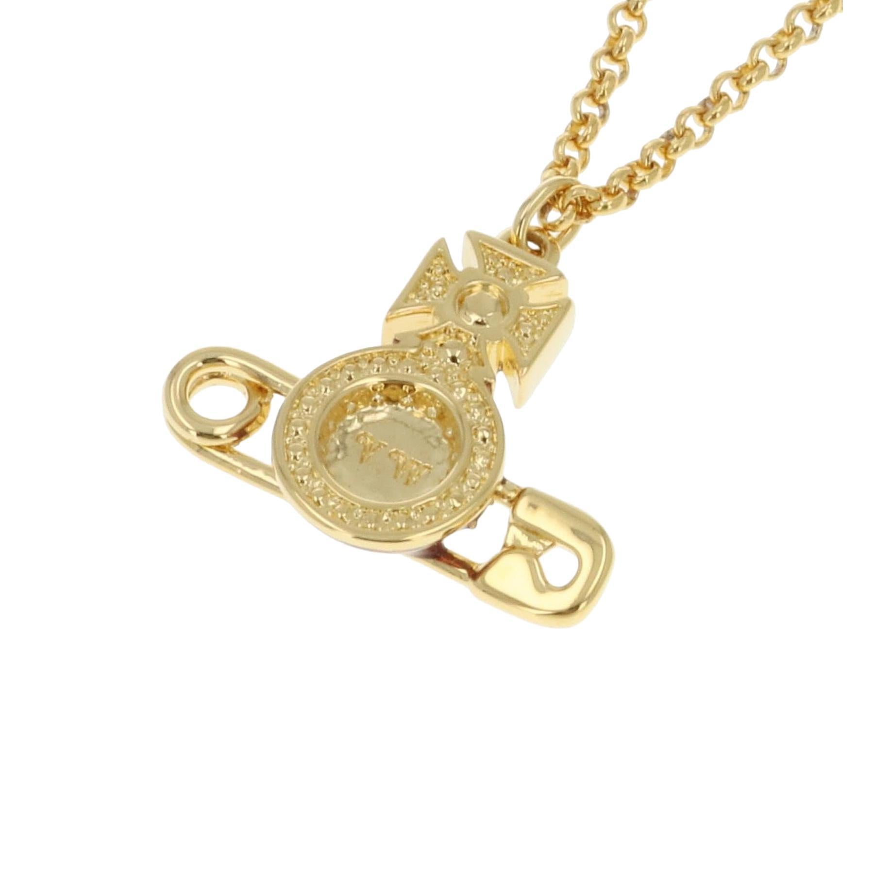 Vivienne Westwood Kitty Pendant in Gold / White Crystal / Amethyst EnamelJewelleryVivienne WestwoodDPUS Designer OutletVivienne Westwood Kitty Pendant in Gold / White Crystal / Amethyst Enamel