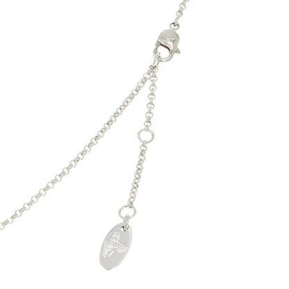 Vivienne Westwood Kitty Pendant in Platinum / White Crystal / Light Rose EnJewelleryVivienne WestwoodDPUS Designer Outlet8053195229468Vivienne Westwood Kitty Pendant in Platinum / White Crystal / Light Rose En