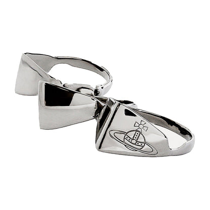 Vivienne Westwood Knuckleduster RingJewelleryVivienne WestwoodDPUS Designer Outlet8050889140962PlatinumMVivienne Westwood Knuckleduster Ring