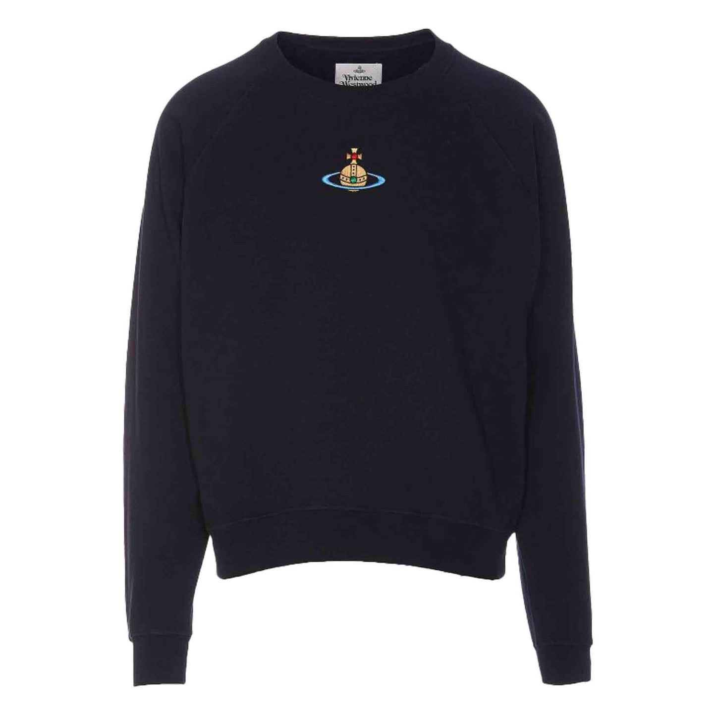 Vivienne Westwood Large Orb Sweatshirt in Black