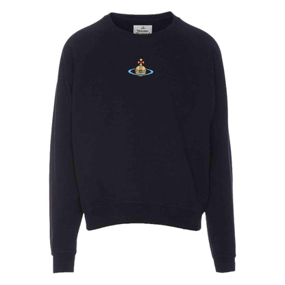 Vivienne Westwood Large Orb Sweatshirt in Black