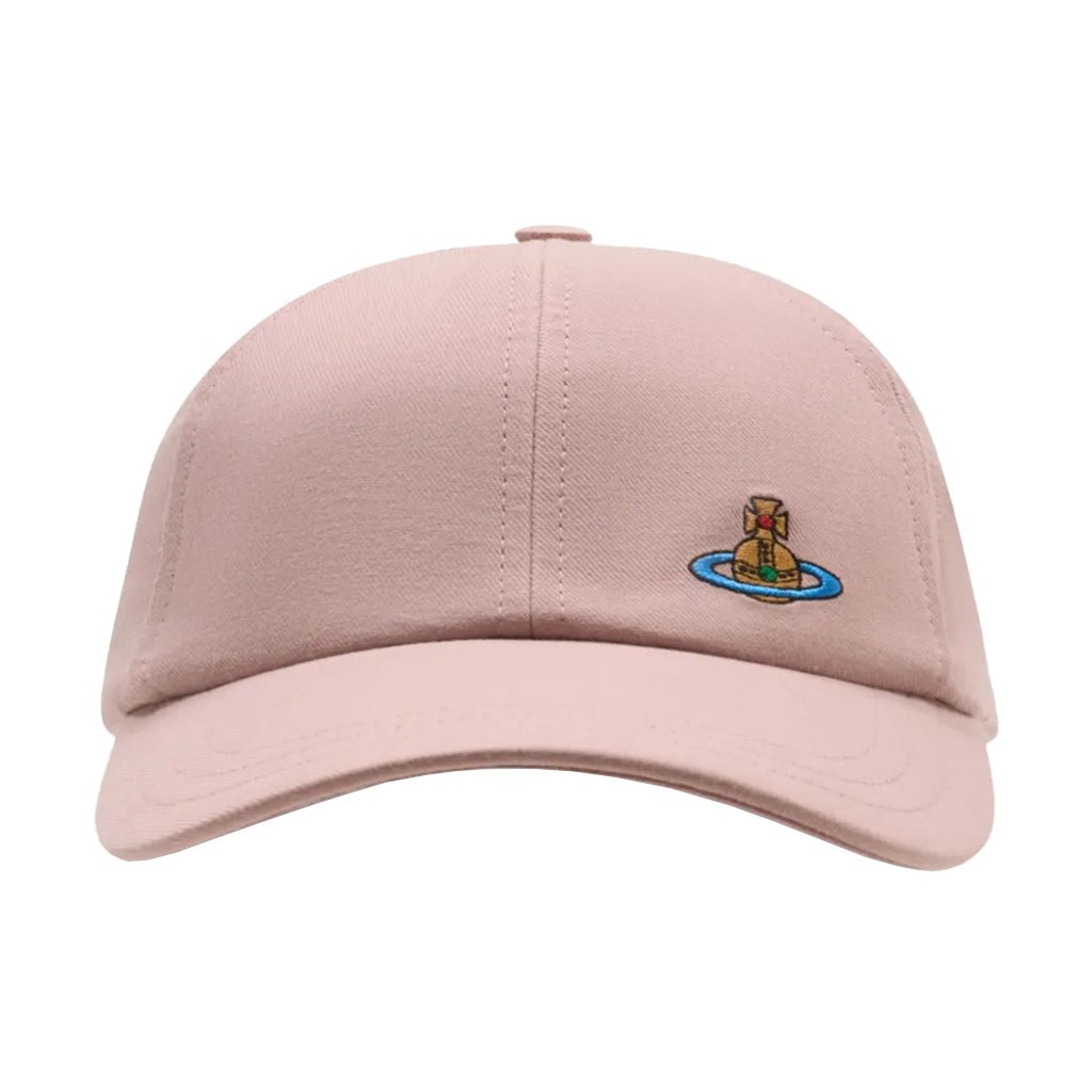 Vivienne Westwood Logo Embroidered Baseball CapCaps & HatsVivienne WestwoodDPUS Designer Outlet8053195472024Pink SandS/MVivienne Westwood Logo Embroidered Baseball Cap
