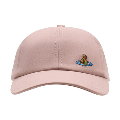 Vivienne Westwood Logo Embroidered Baseball CapCaps & HatsVivienne WestwoodDPUS Designer Outlet8053195472024Pink SandS/MVivienne Westwood Logo Embroidered Baseball Cap