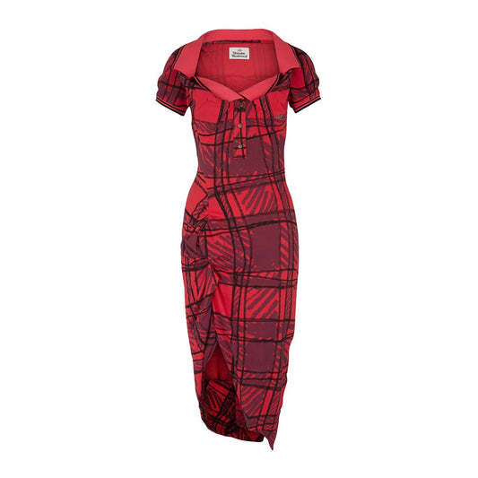 [Vivienne Westwood] Long Monday Pulling DressDressesVivienne WestwoodDPUS Designer Outlet16010056-J00BR-RDSCRBL-XS8053195572137Red ScribbleXS[Vivienne Westwood] Long Monday Pulling Dress